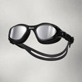luwa Apex Clear Vision black gray swimming goggles with anti-fog coating and comfortable silicone seal.