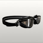 luwa Apex Vision Pro black clear training goggles with anti-fog coating and adjustable nose bridges.