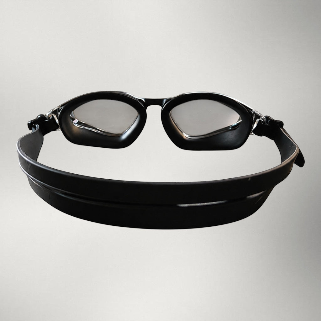 luwa Apex Vision Pro black clear training goggles with anti-fog coating and adjustable nose bridges.