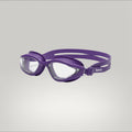 luwa Apex Vision Pro purple clear training goggles with adjustable nose bridge and anti-fog coating.