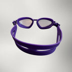 luwa Apex Vision Pro purple clear training goggles with adjustable nose bridge and anti-fog lenses